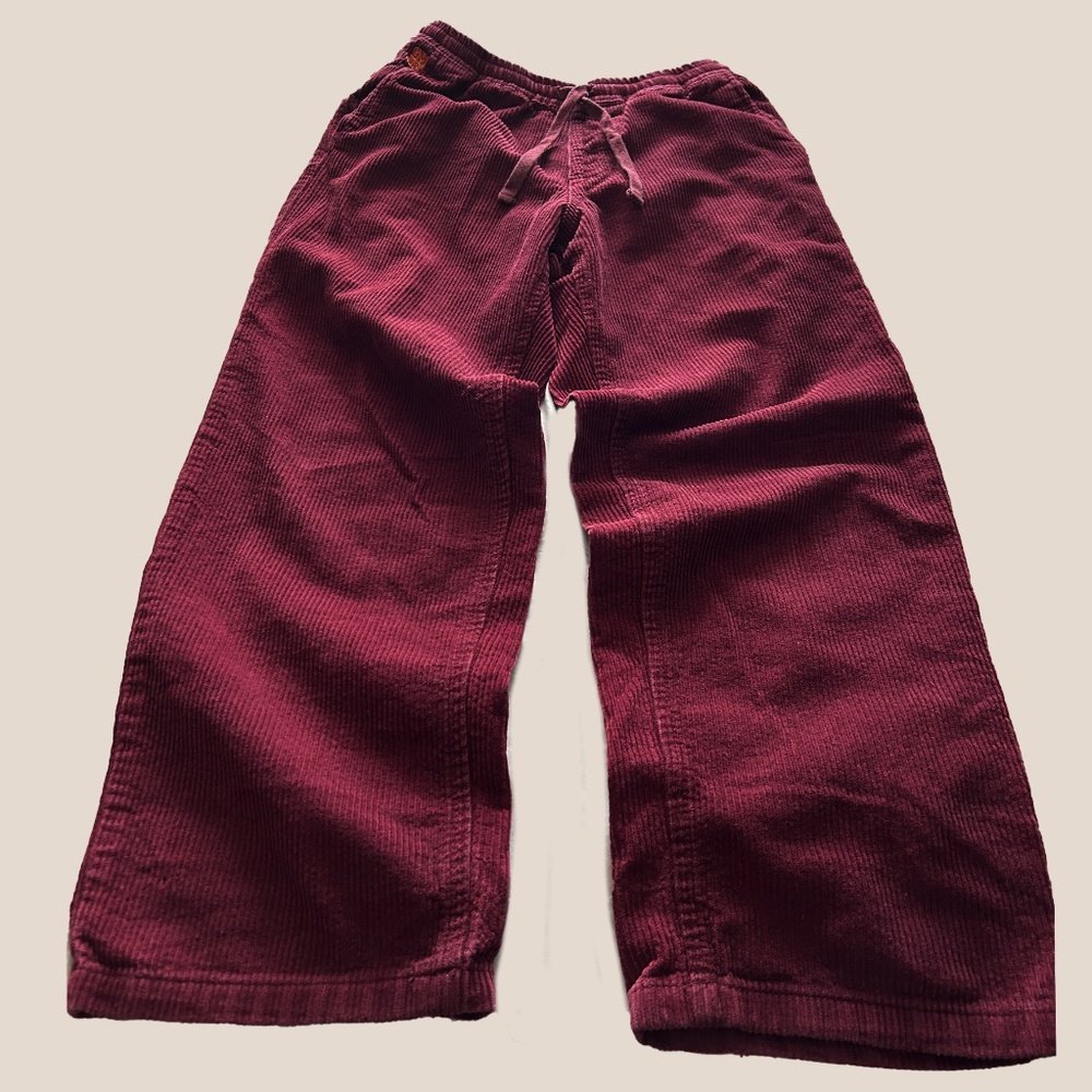EMPYRE Maroon Corduroy Baggy Skater Pants Men's Medium M